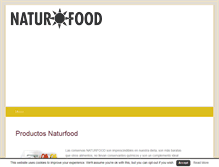 Tablet Screenshot of naturfood.com